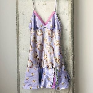 Victoria’s Secret Floral Lavender Slip